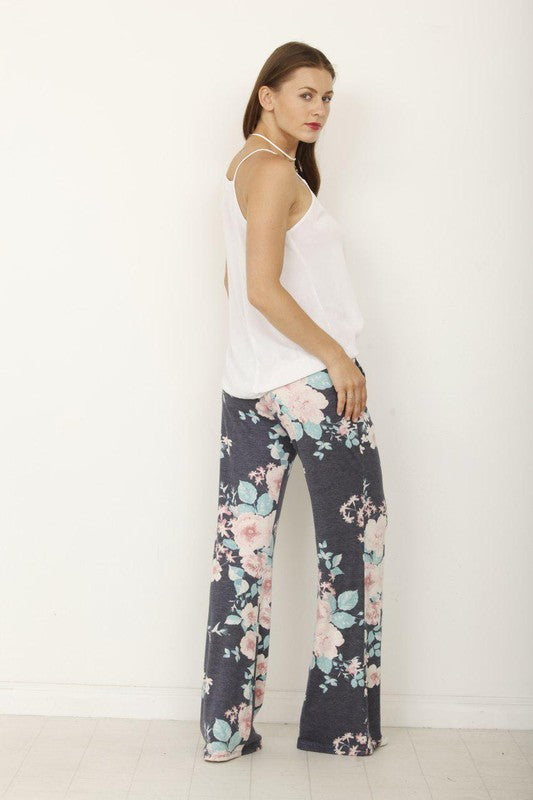 Fold Over Wide Leg Palazzo Pants