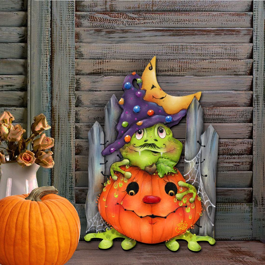 Jeepers Creepers Halloween Door Decor