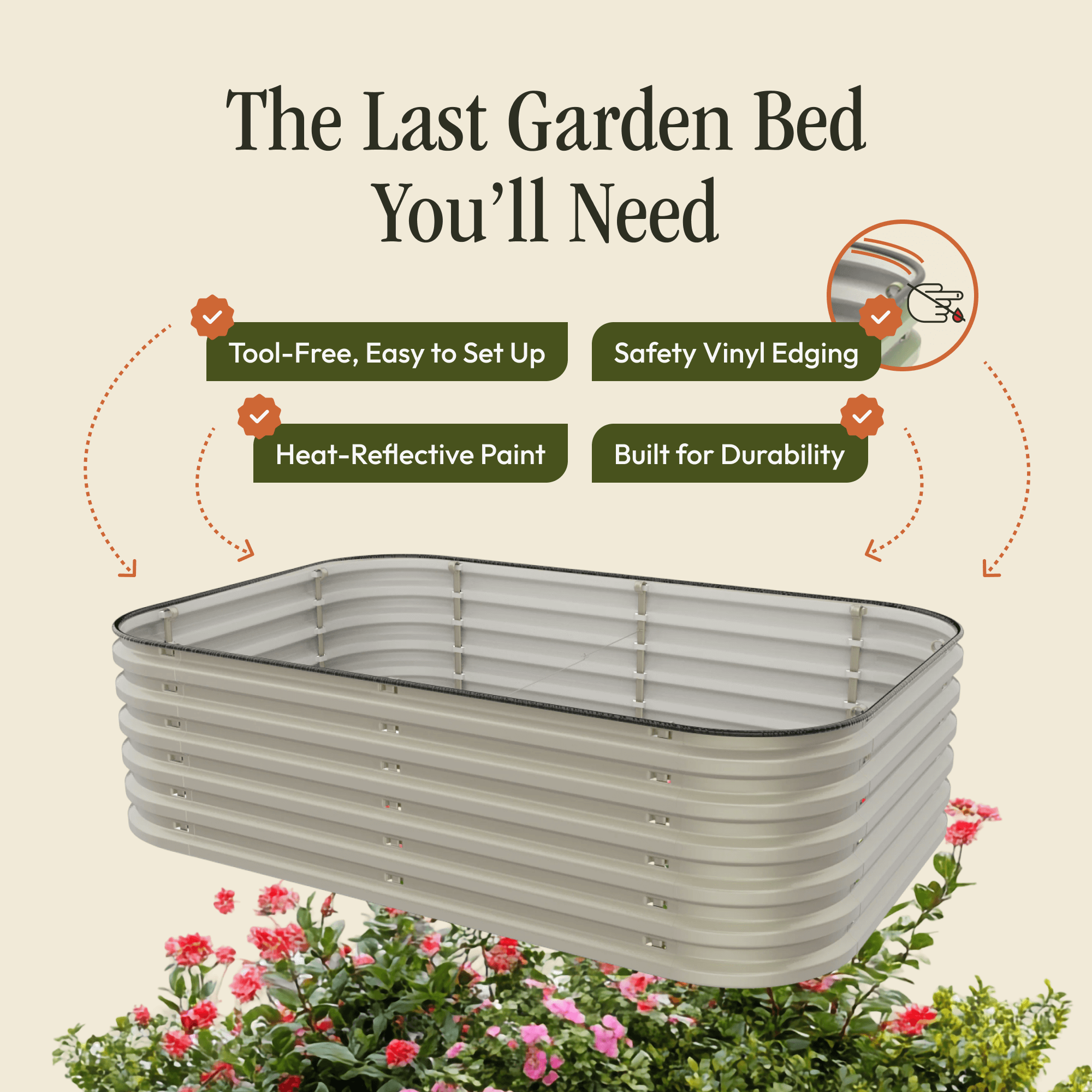 Metal Raised Garden Bed Kit