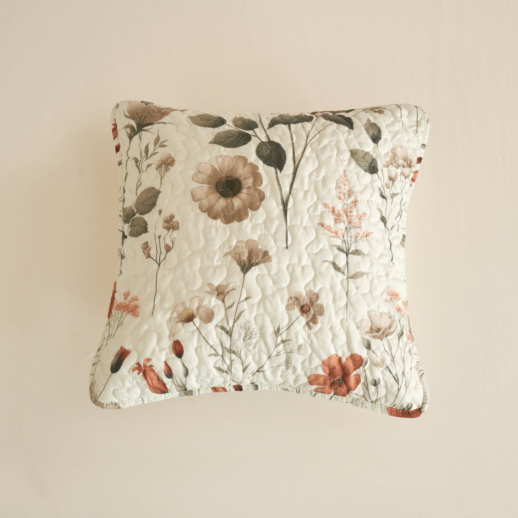 Enchanted Meadow Floral Quilt Set