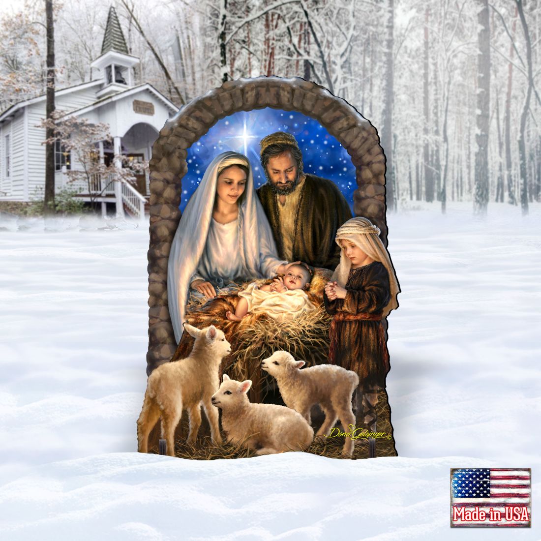 Miracle Nativity Outdoor Decor