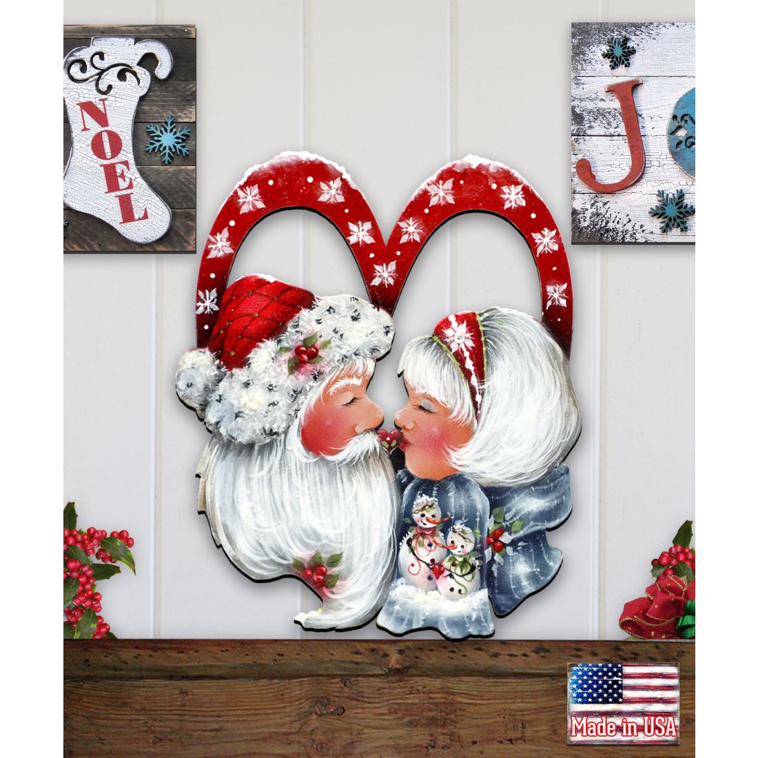 Merry Kissmas! Holiday Door Decor