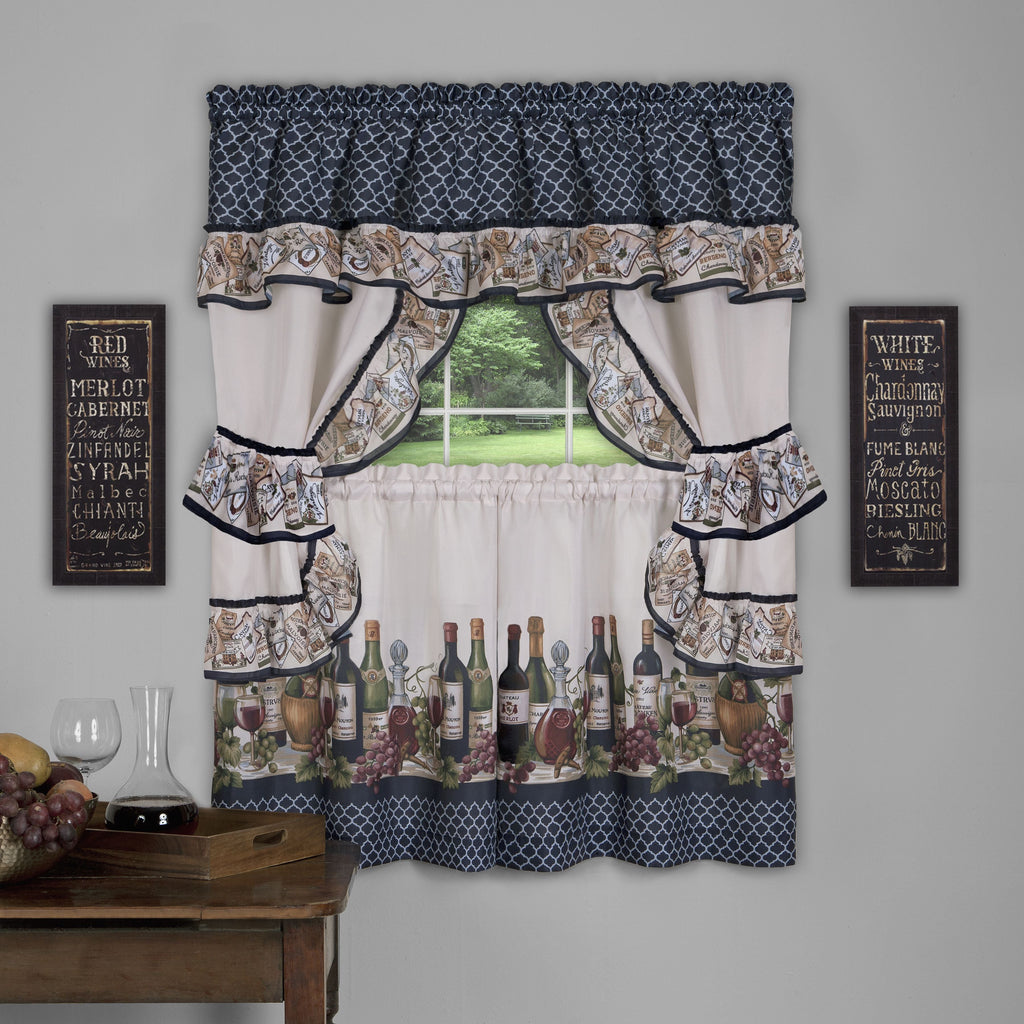 Cottage Window Curtain Set - Chateau