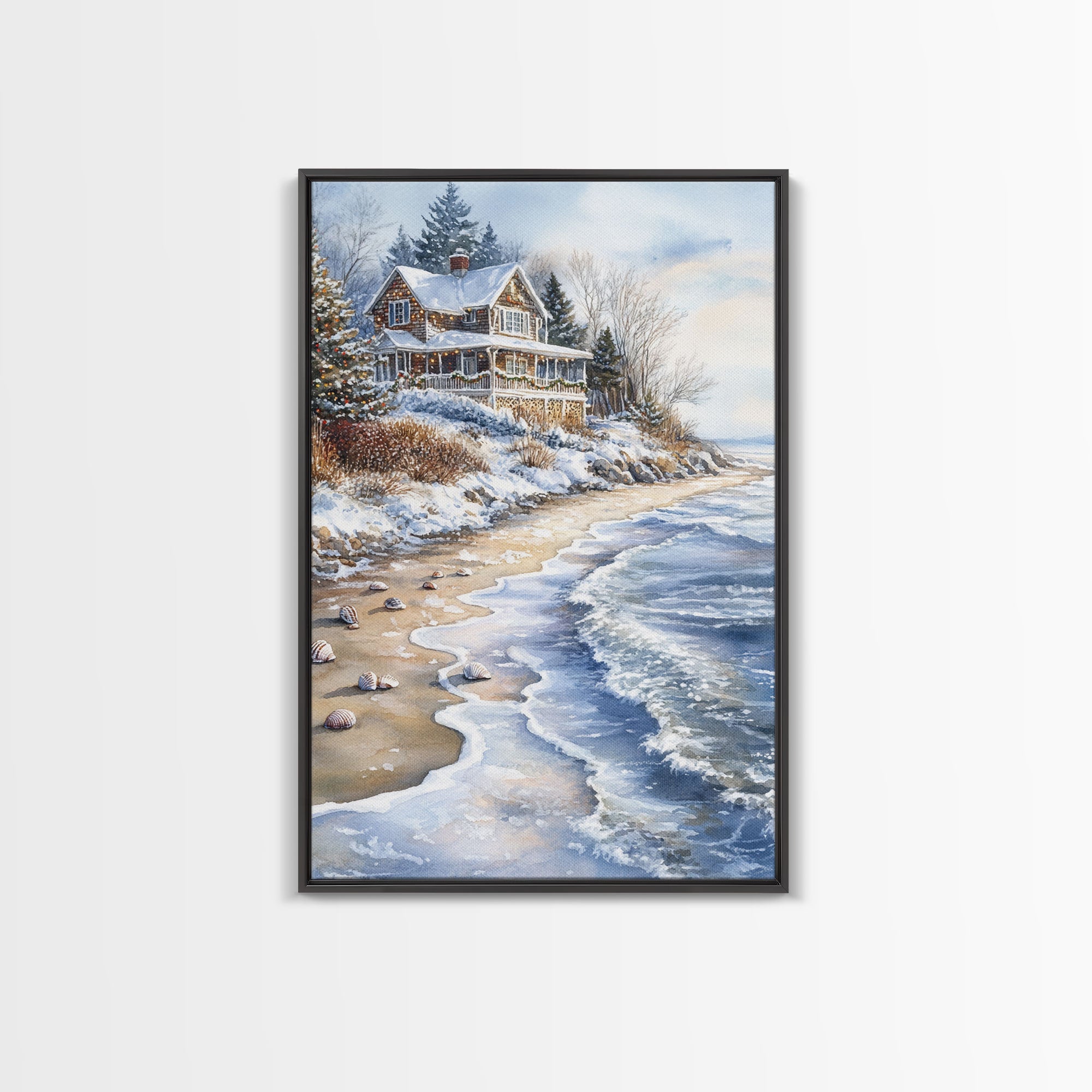 Tropical Christmas Wall Art