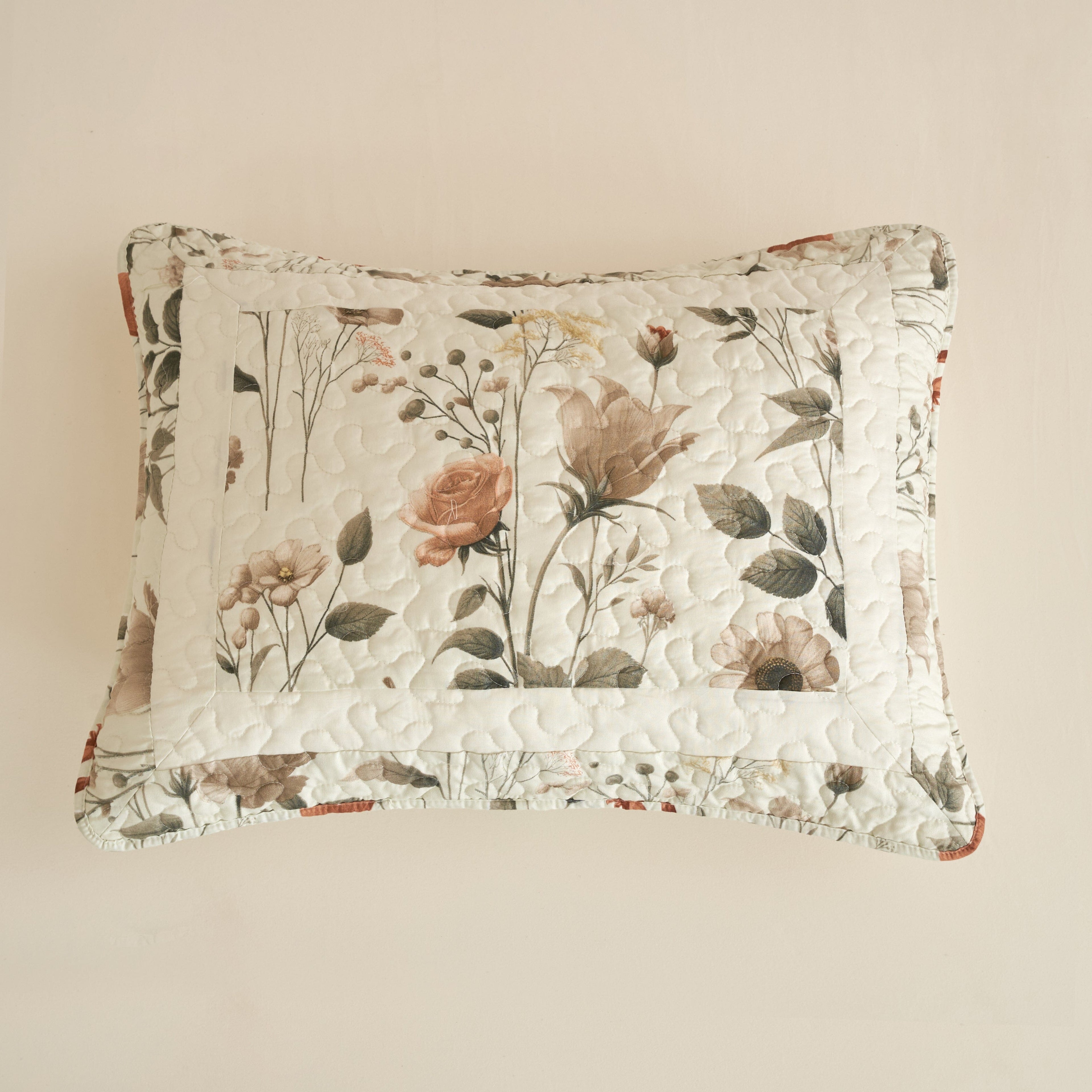 Enchanted Meadow Floral Quilt Set