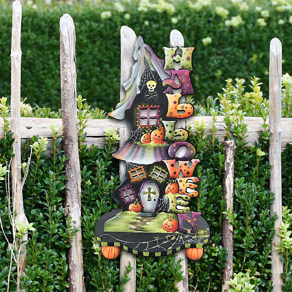 Candle Holder Halloween Door Decor
