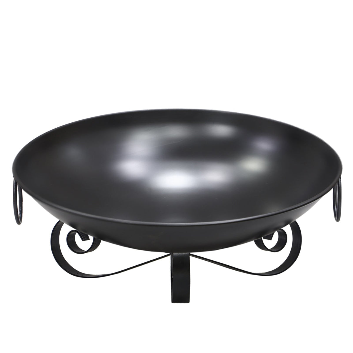 24 Inch Heavy-Duty Metal Fire Pit Bowl