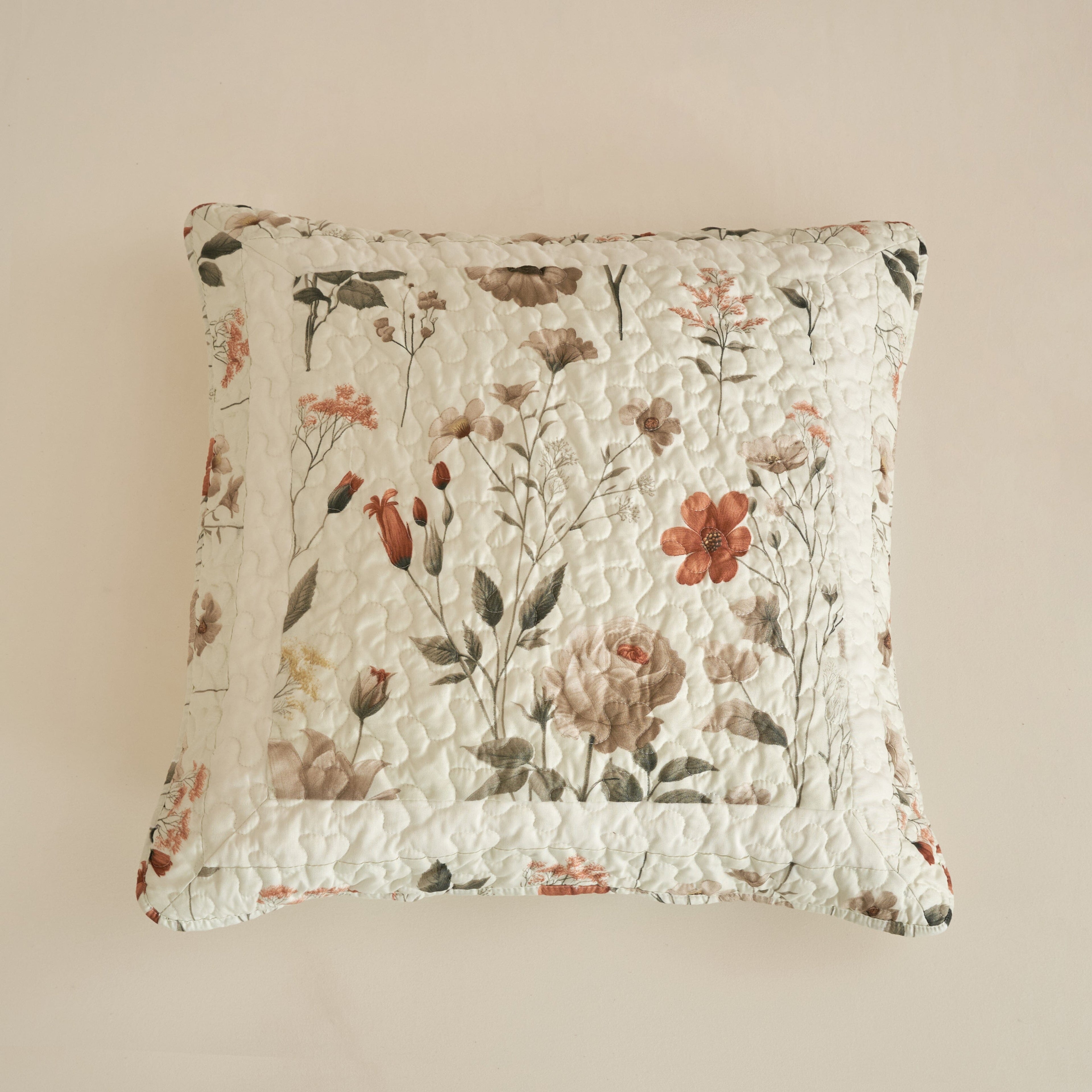 Enchanted Meadow Floral Quilt Set