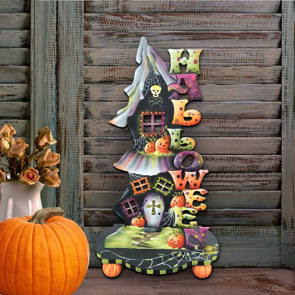 Candle Holder Halloween Door Decor