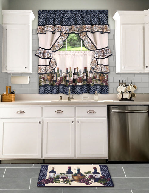 Cottage Window Curtain Set - Chateau