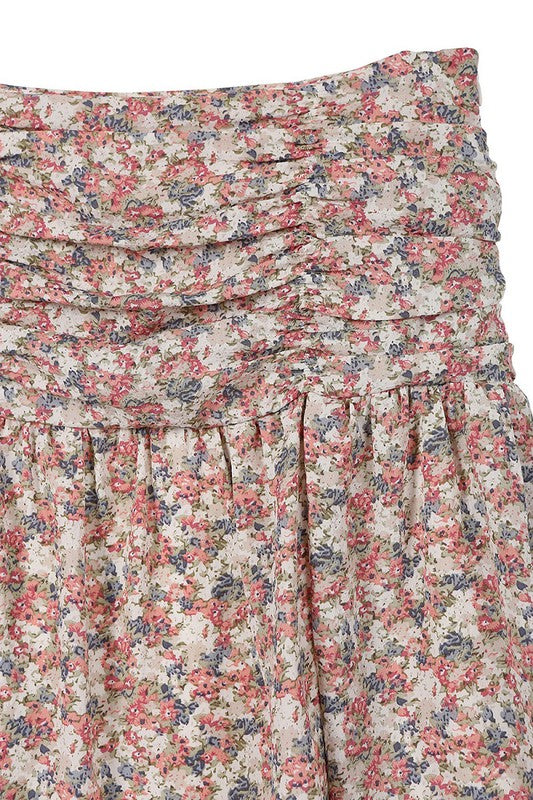 Vintage Floral Skirt