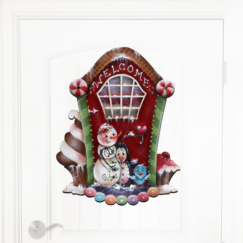 A Season of Sweet Christmas Holiday Door Decor