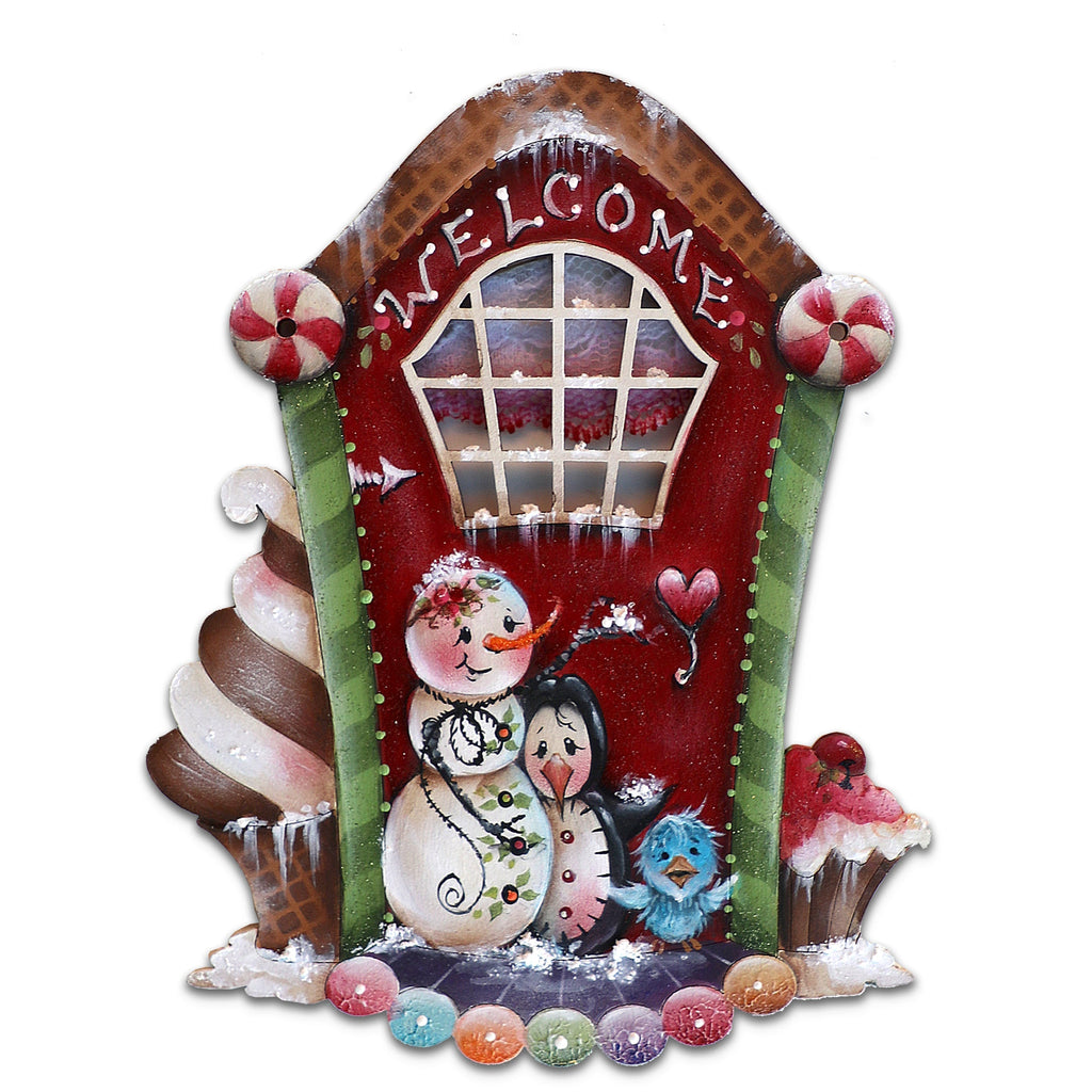 A Season of Sweet Christmas Holiday Door Decor