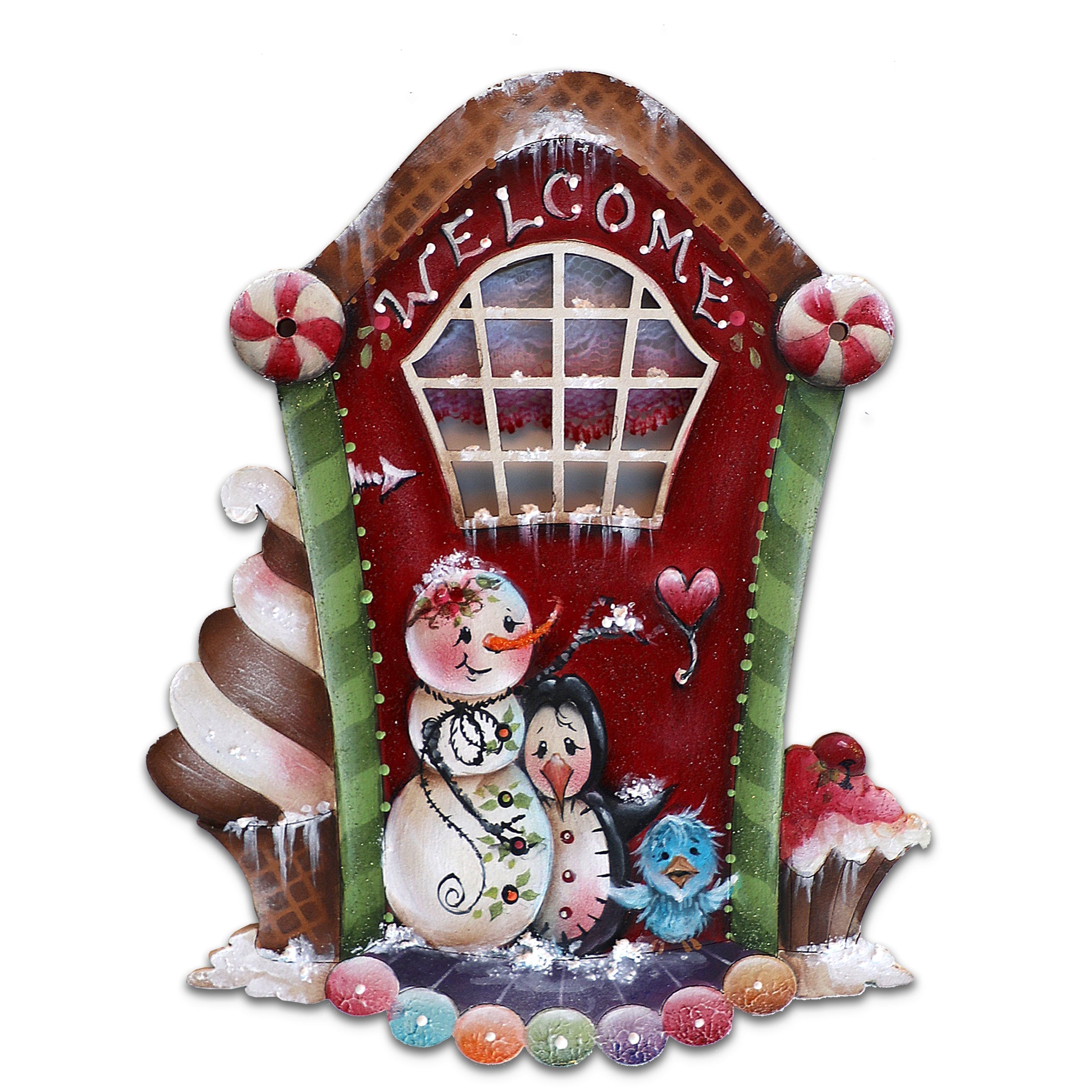 A Season of Sweet Christmas Holiday Door Decor