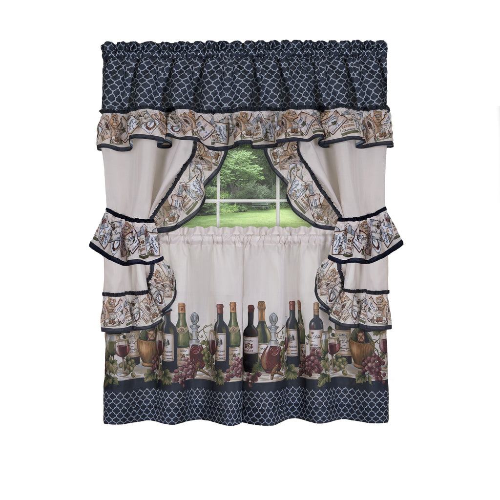 Cottage Window Curtain Set - Chateau