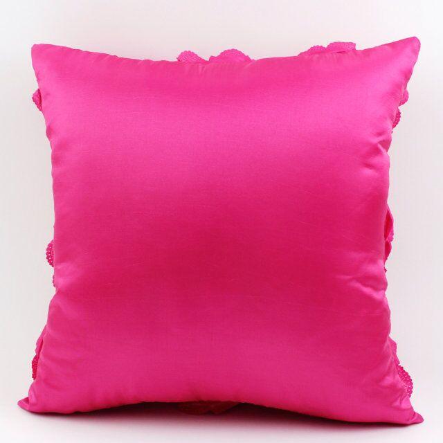 3D Roses Style Embroidered Pillowcase