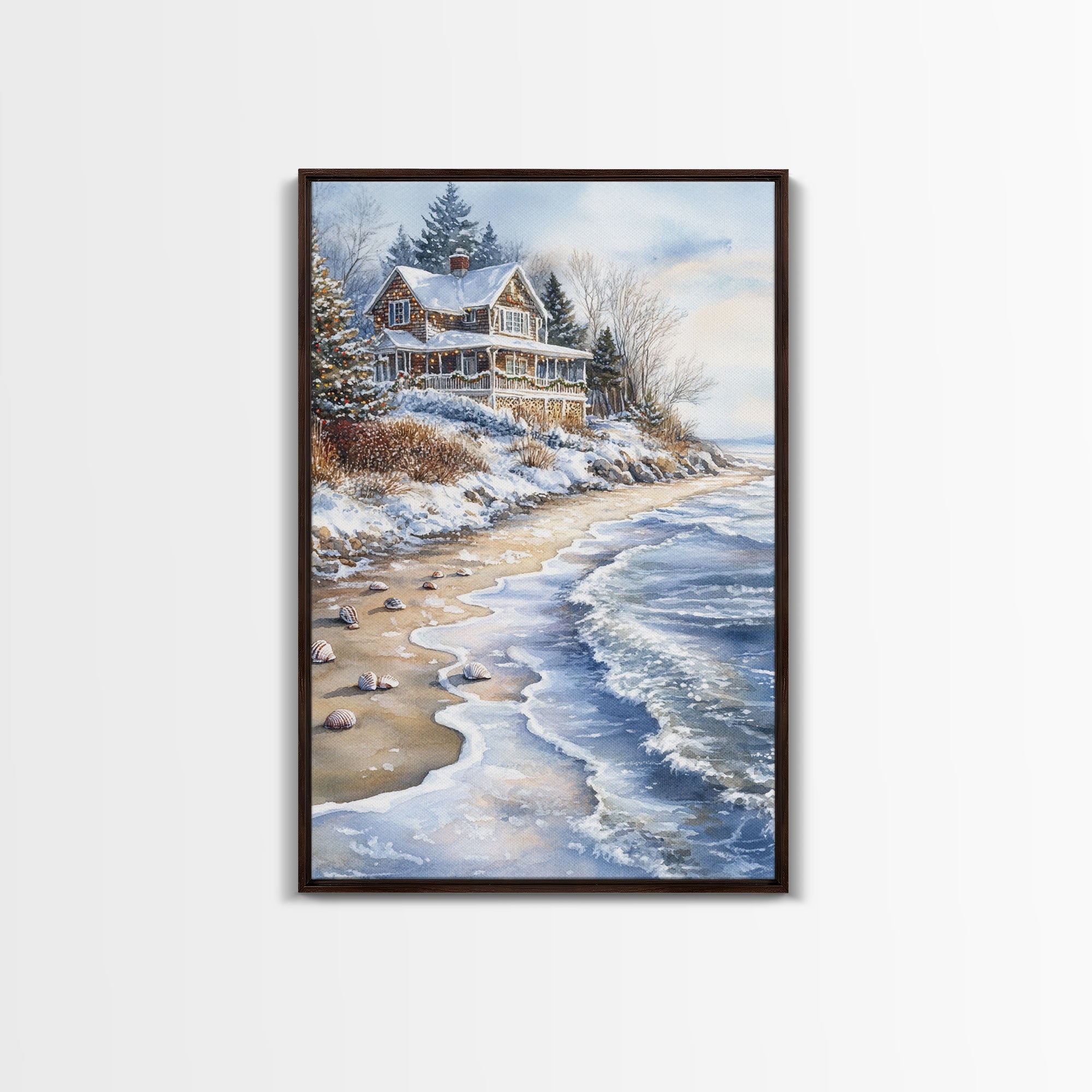 Tropical Christmas Wall Art