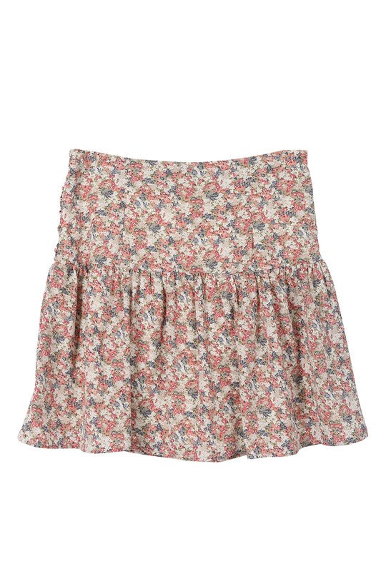 Vintage Floral Skirt