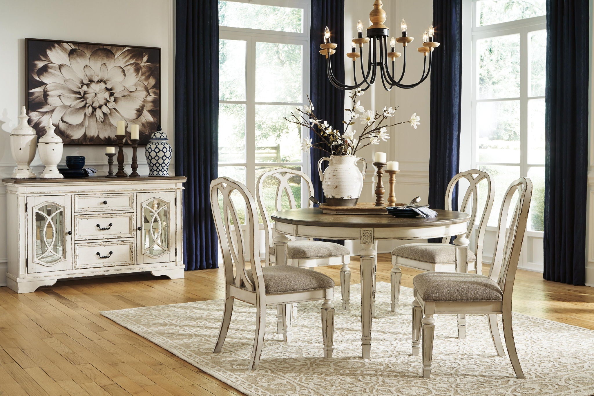 Oval  Dinning Table