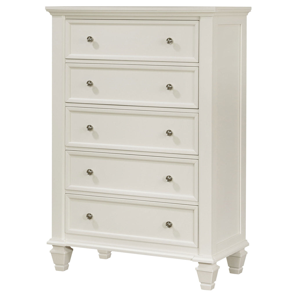 Sandy Beach 5-drawer Bedroom Chest