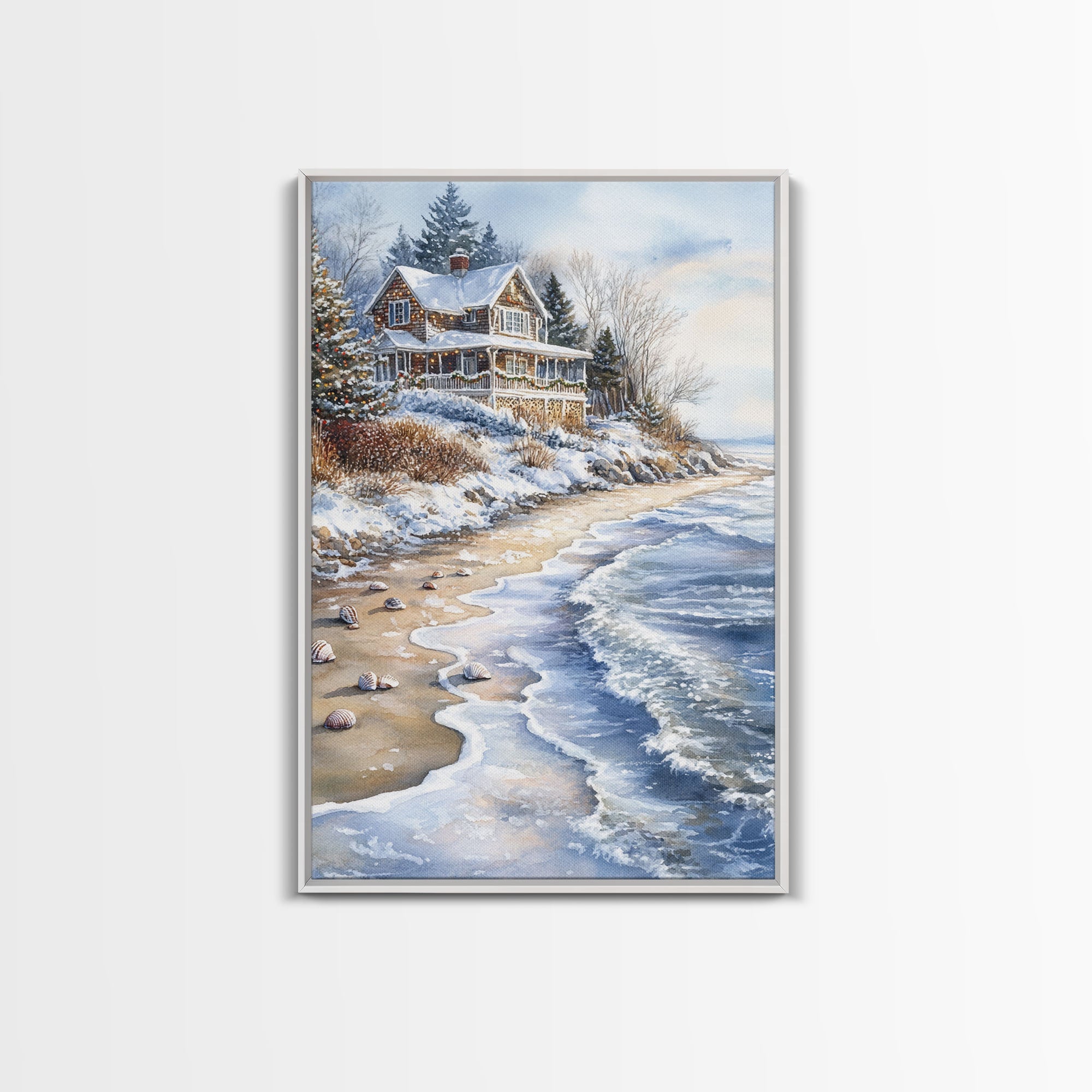Tropical Christmas Wall Art