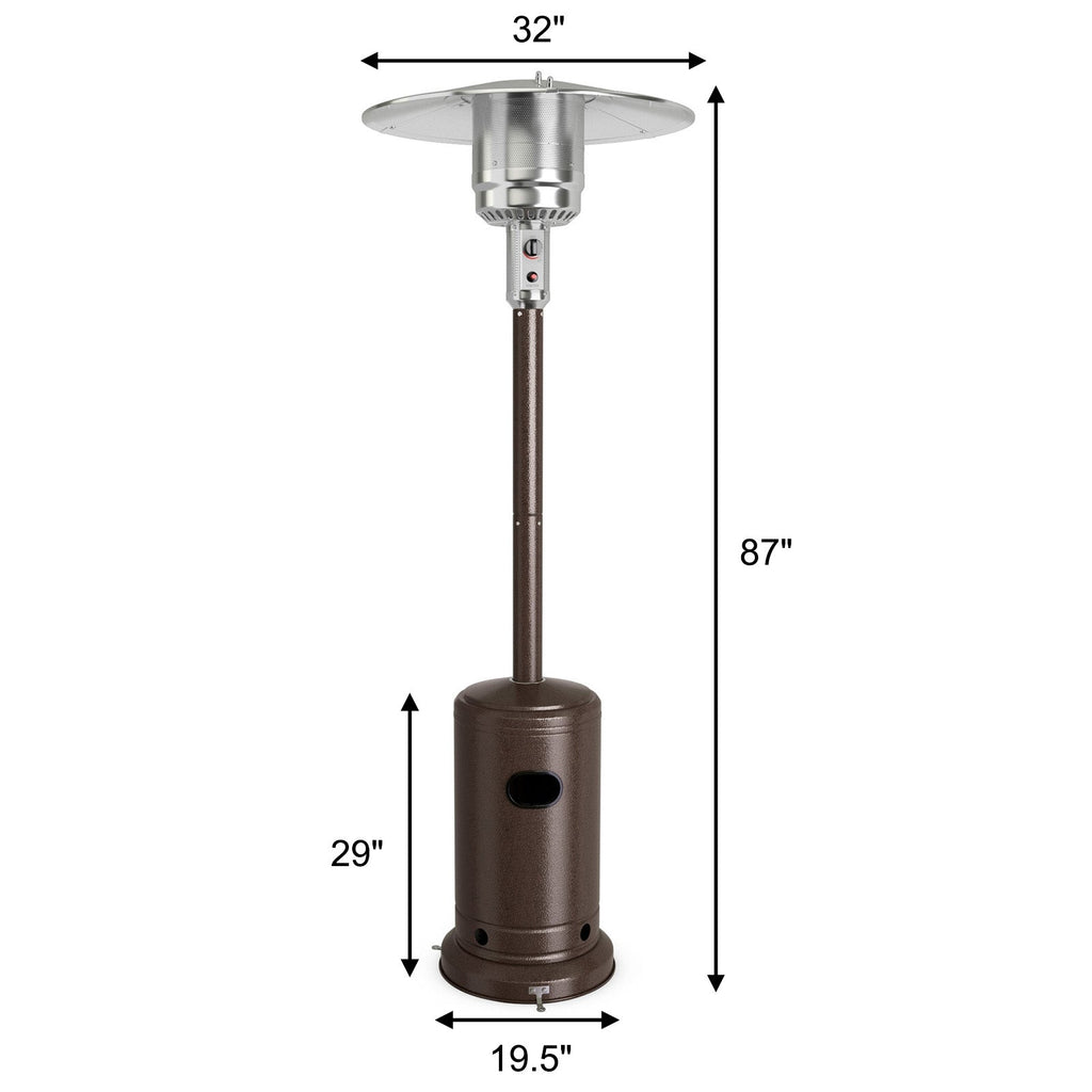 50000 BTU Stainless Steel Propane Patio Heater
