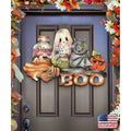 Brunhilda's Broom! Halloween Door Decor