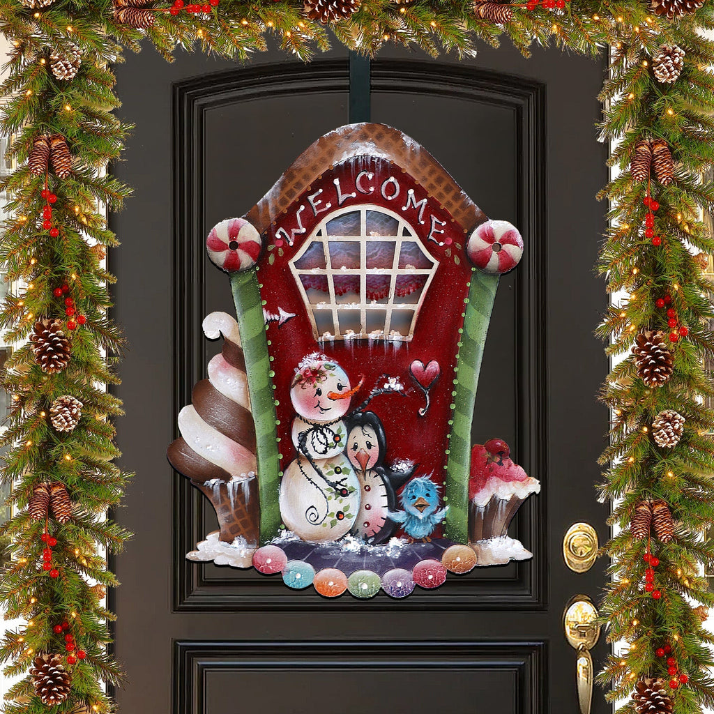 A Season of Sweet Christmas Holiday Door Decor
