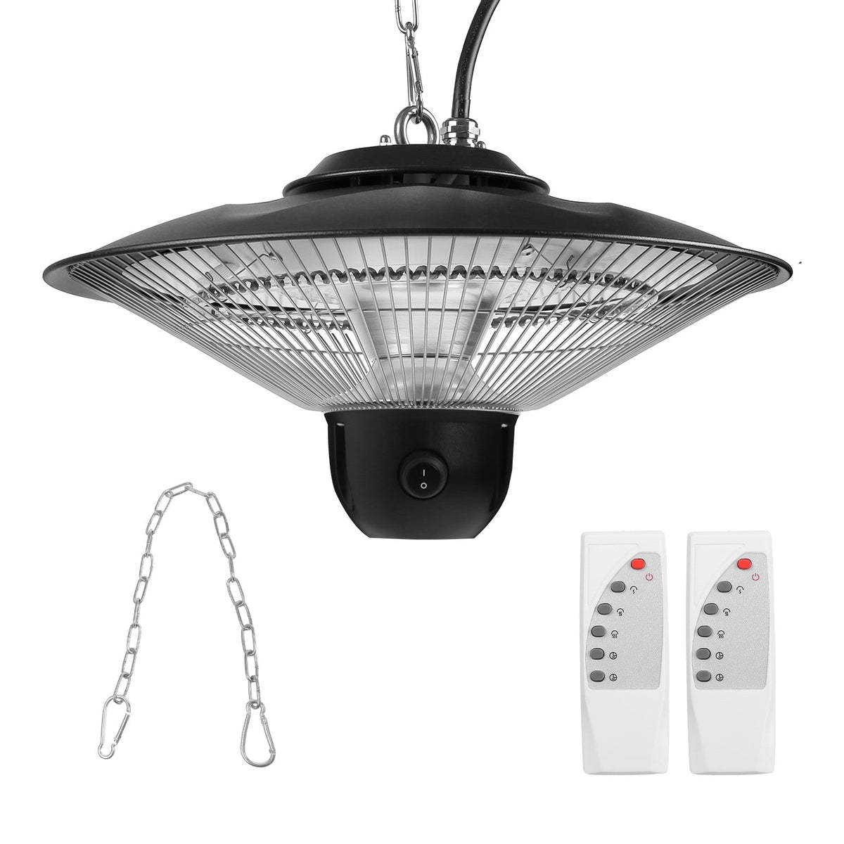 1500W Electric Hanging Patio Heater
