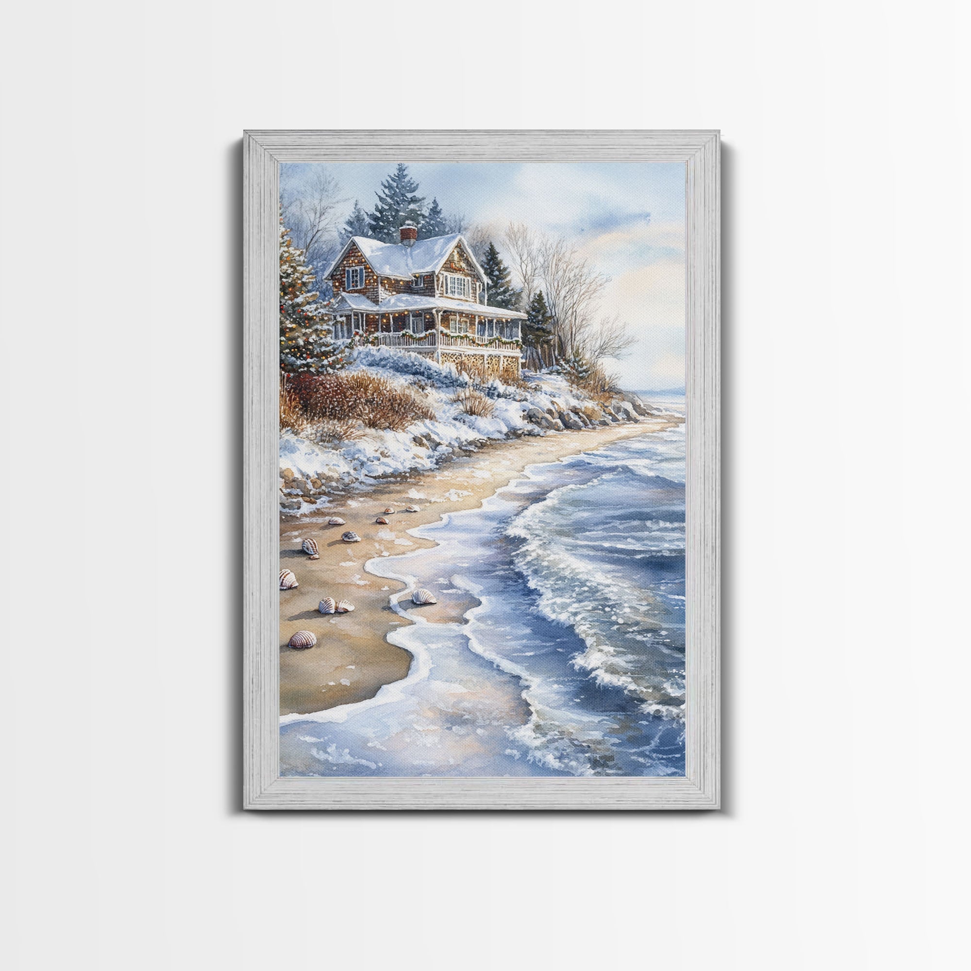 Tropical Christmas Wall Art