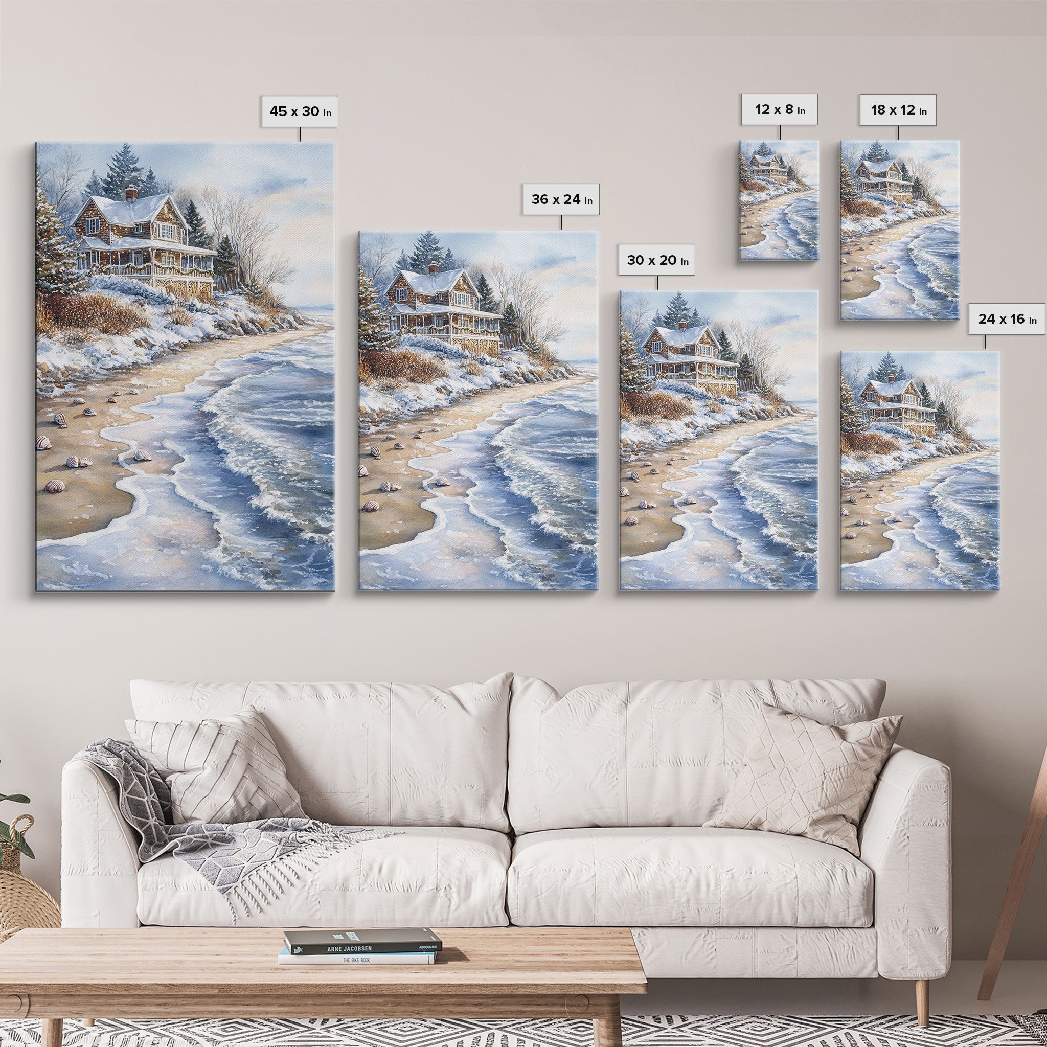 Tropical Christmas Wall Art