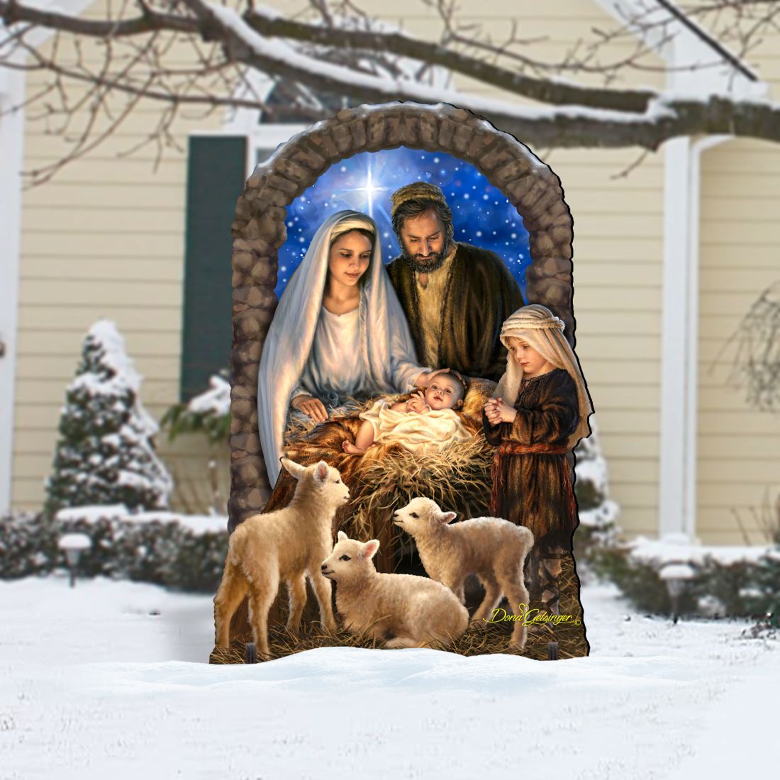 Miracle Nativity Outdoor Decor