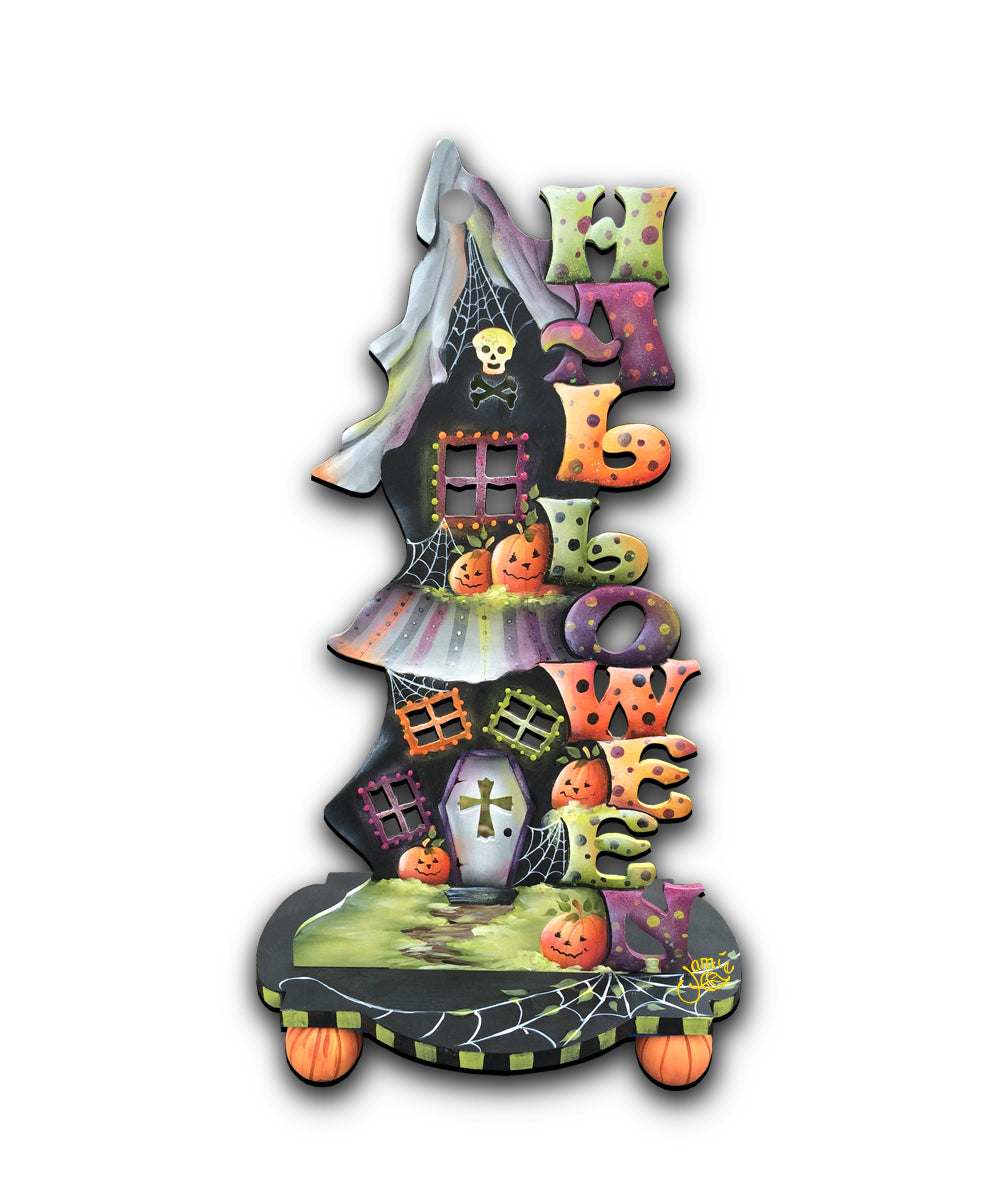 Candle Holder Halloween Door Decor