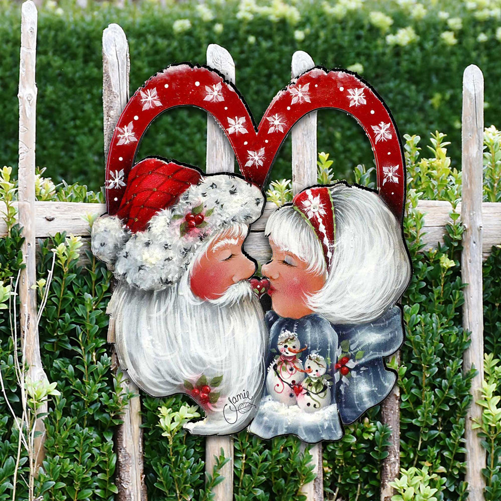 Merry Kissmas! Holiday Door Decor