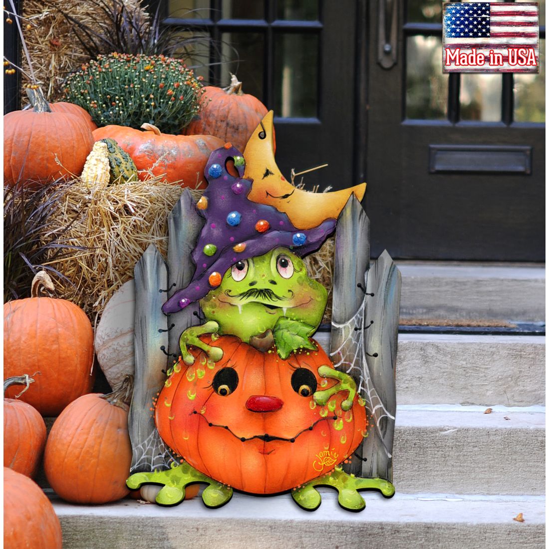 Jeepers Creepers Halloween Door Decor
