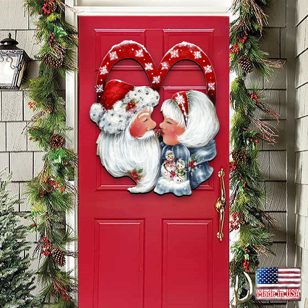 Merry Kissmas! Holiday Door Decor