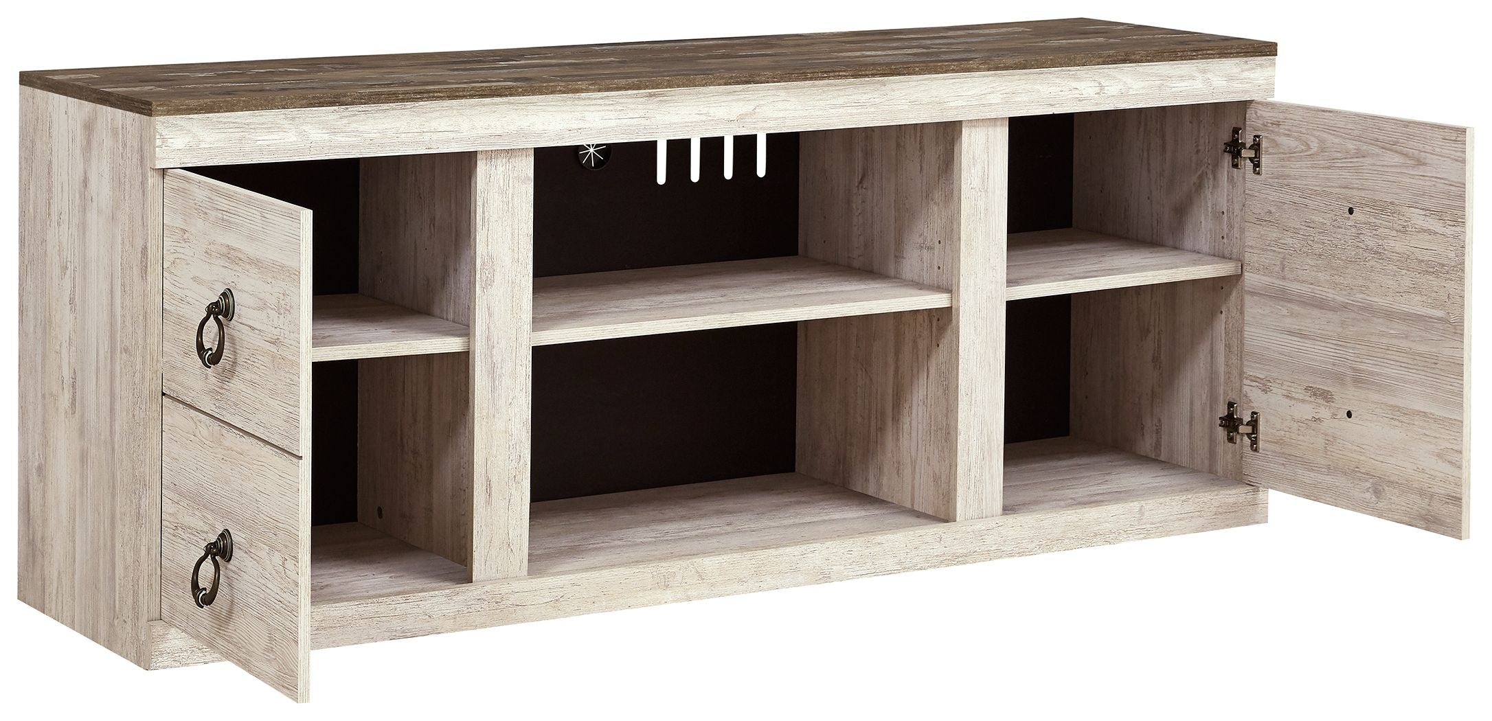 TV Stand With Fireplace Option