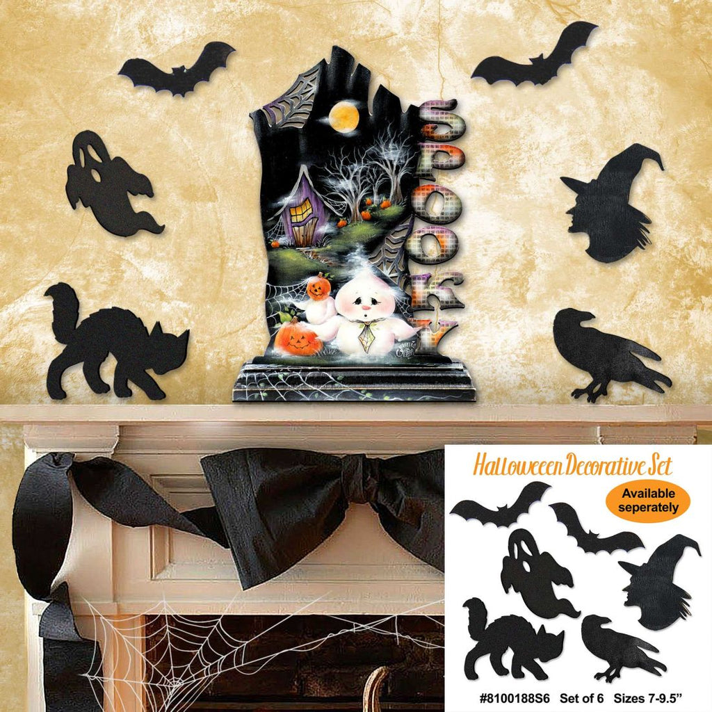 Not Too Spooky Halloween Door Decor
