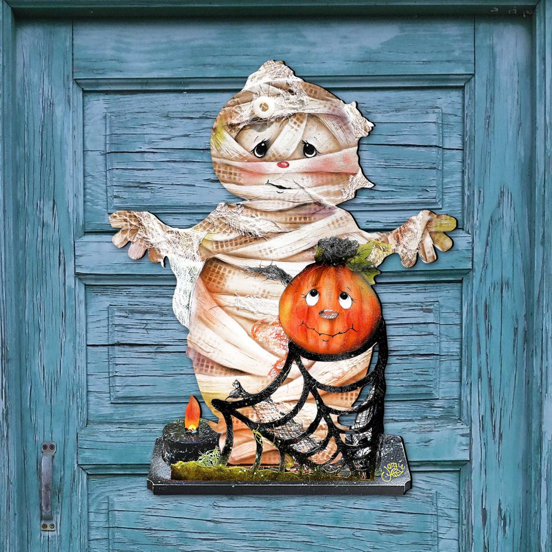 Some Mummy Loves You Halloween Door Decor