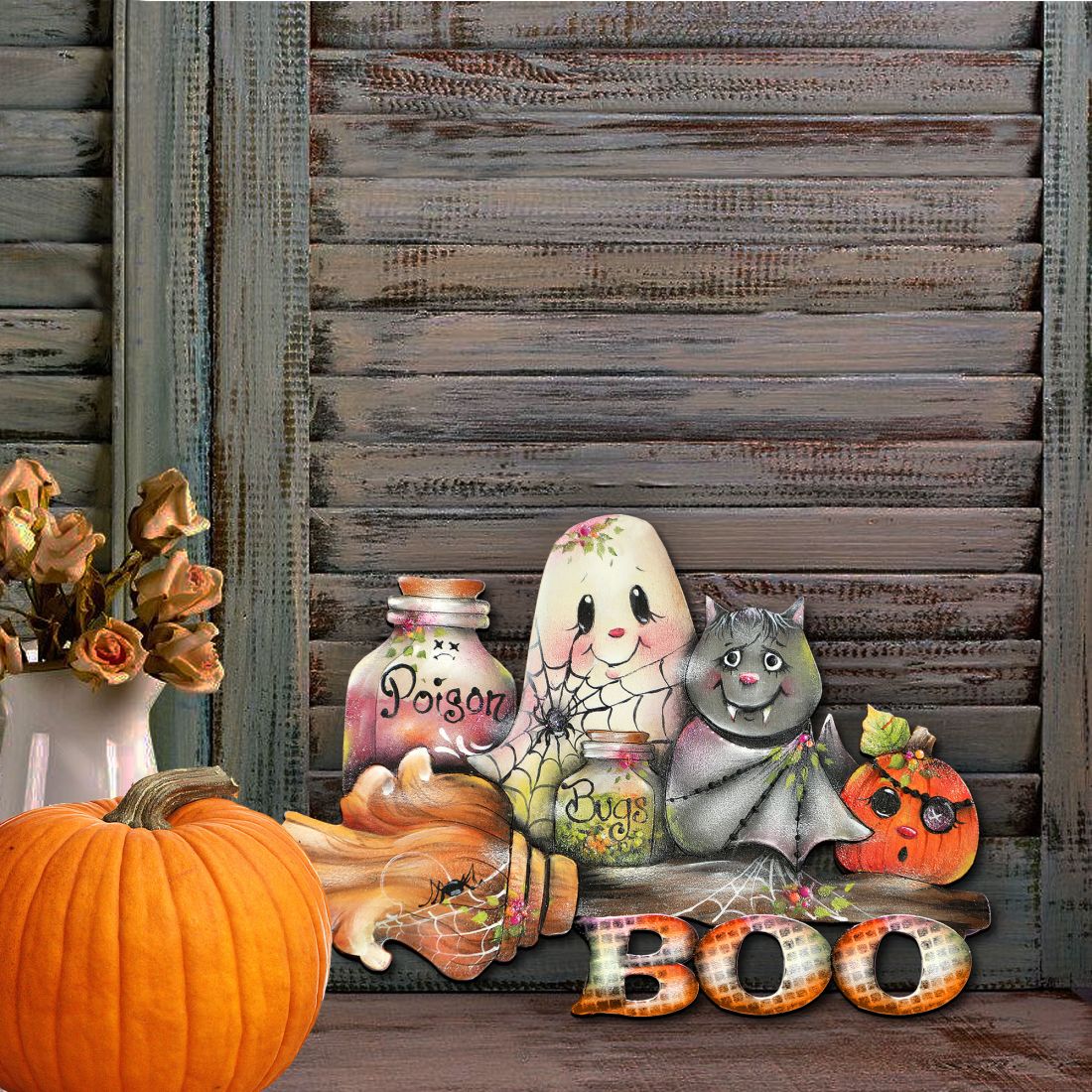 Brunhilda's Broom! Halloween Door Decor