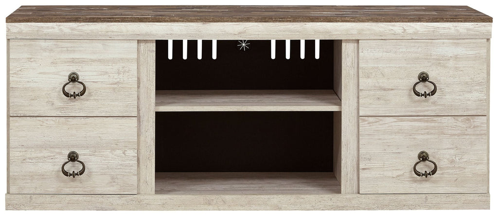 TV Stand With Fireplace Option