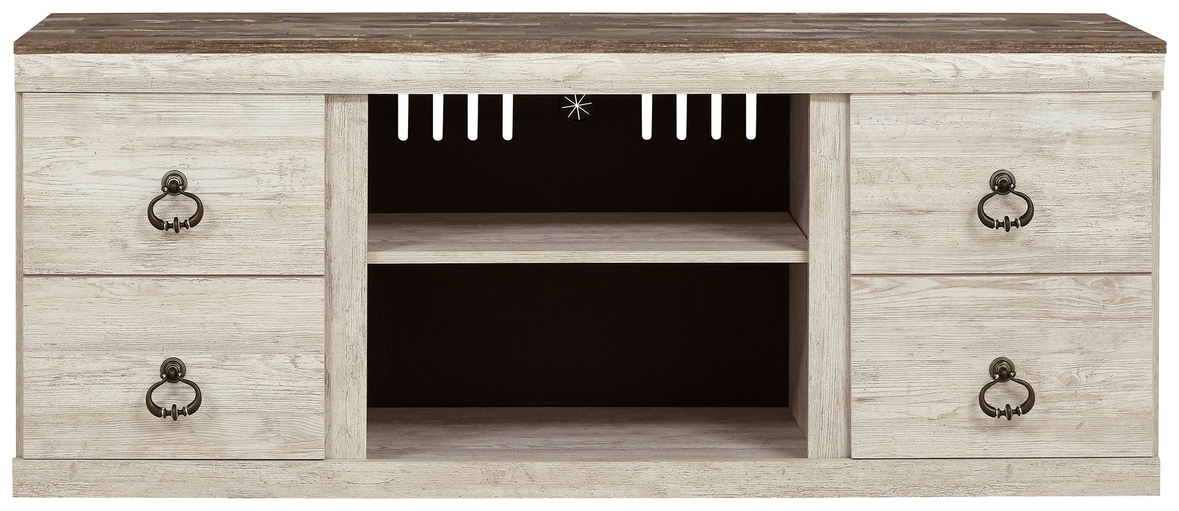 TV Stand With Fireplace Option