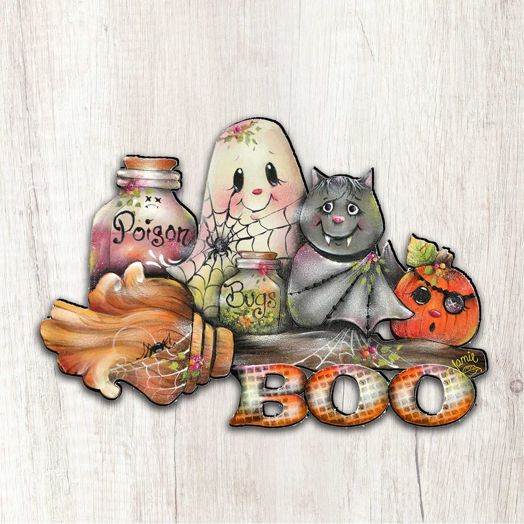 Brunhilda's Broom! Halloween Door Decor