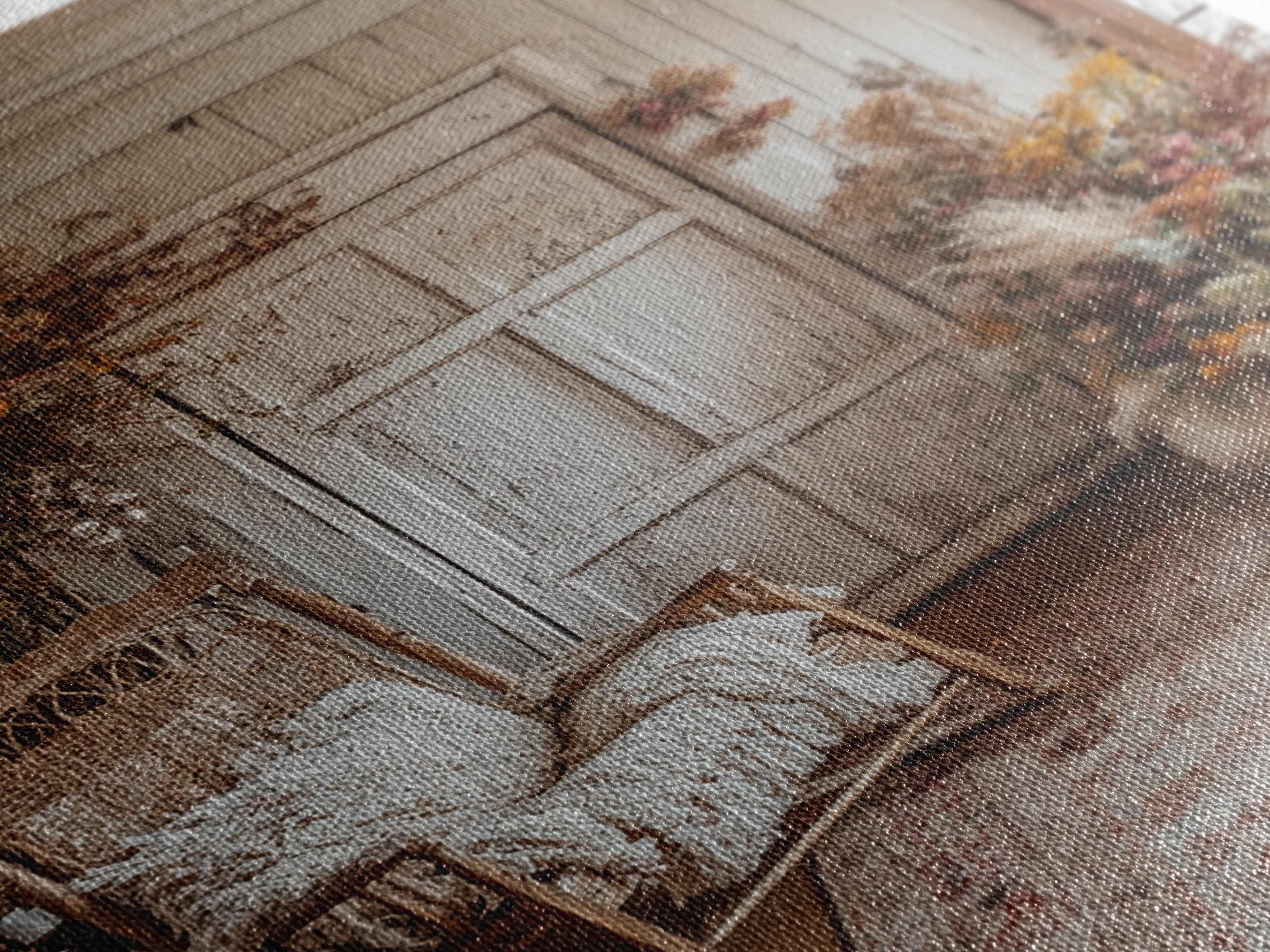 Rustic Floral Wall Art