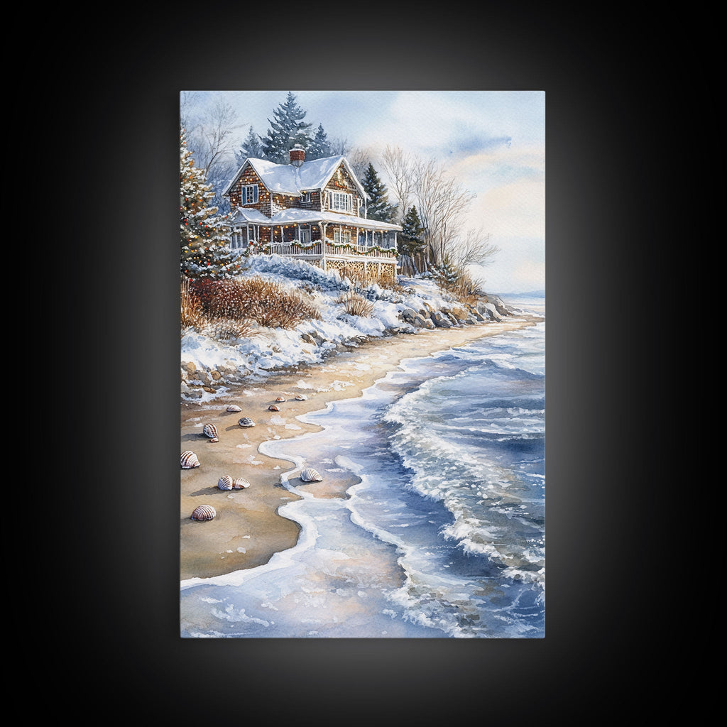 Tropical Christmas Wall Art
