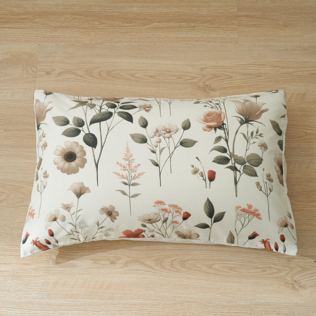 Enchanted Meadow Floral Microfiber Sheet Set