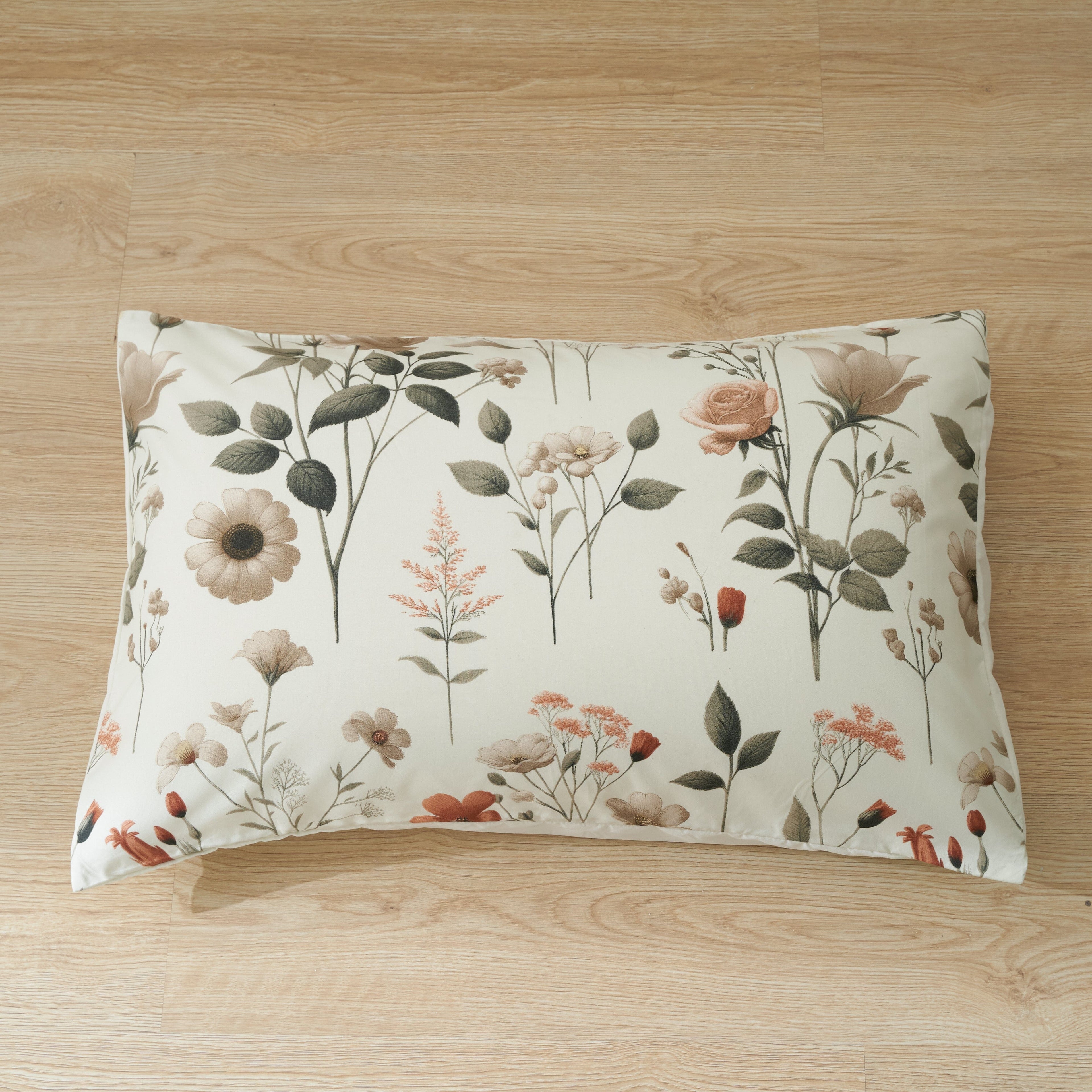 Enchanted Meadow Floral Microfiber Sheet Set