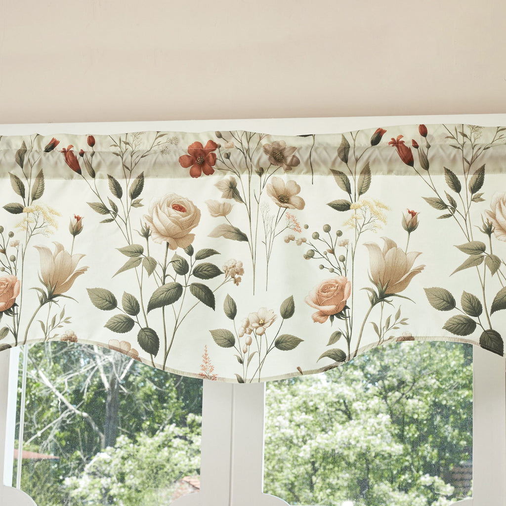 Enchanted Meadow Semi-Sheer Valance