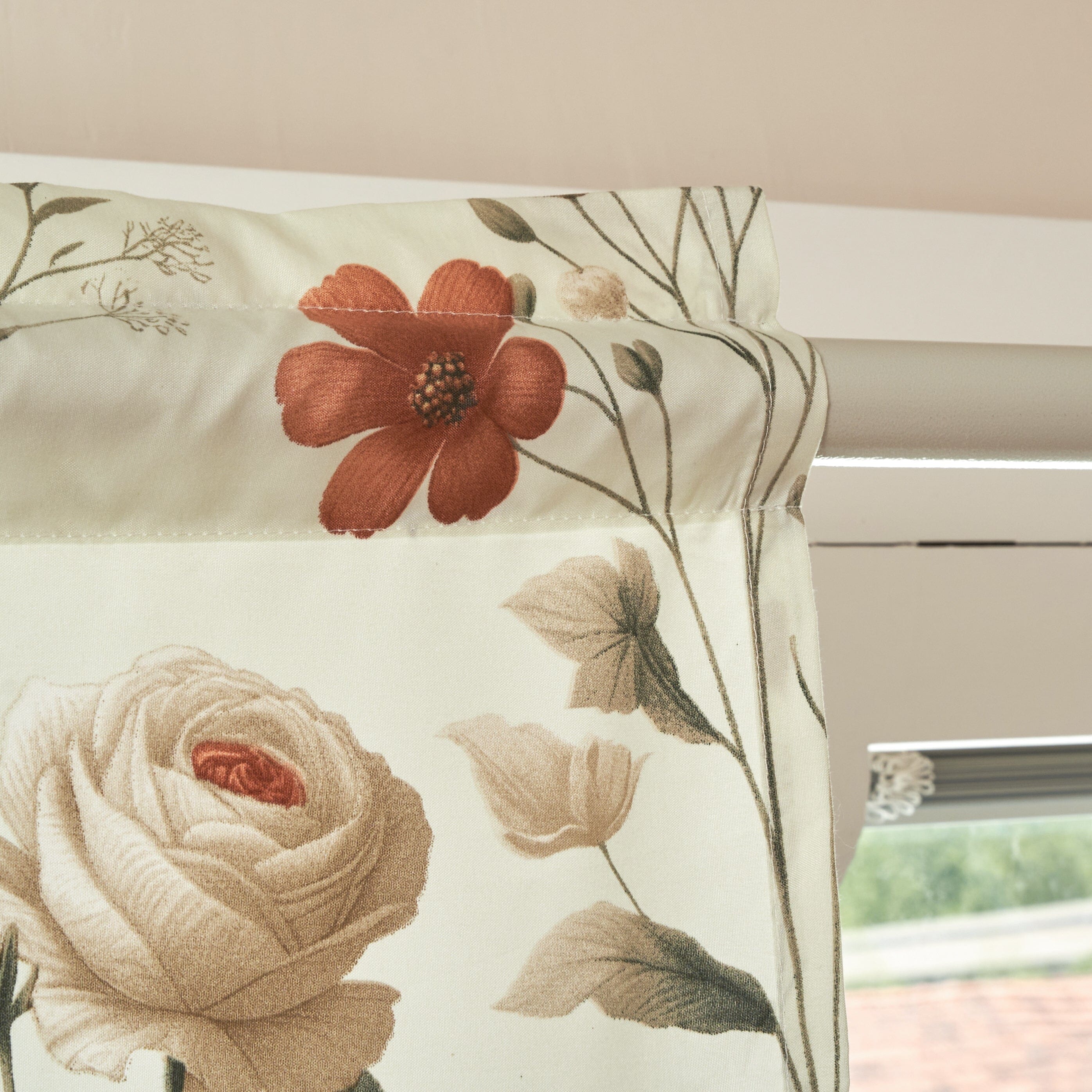 Enchanted Meadow Semi-Sheer Valance