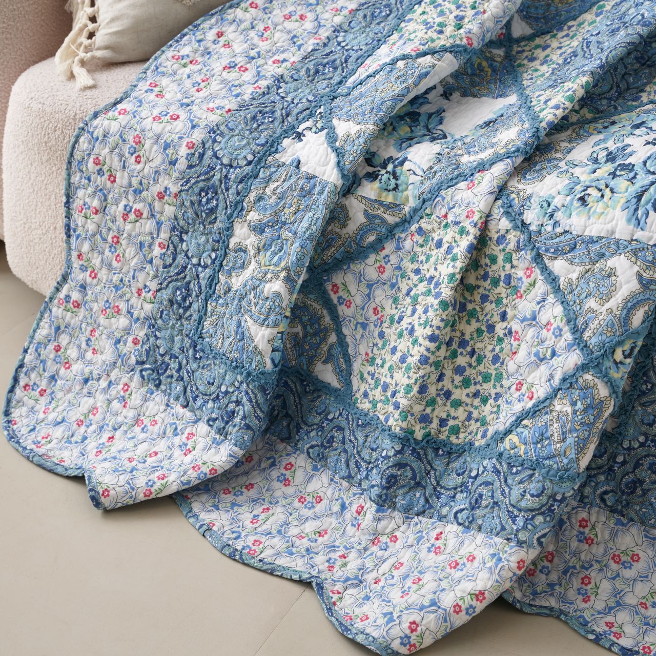 Quilted Throw Blanket